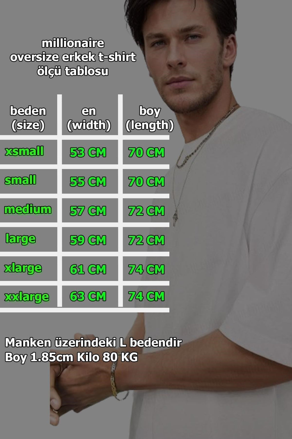 1 Adet Erkek Zeytin Yeşil Basic Düz Baskısız Oversize Salas Loose Fit T-shirt