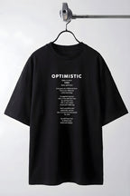 Erkek Siyah Optimistic Oversize Salas Boyfriend T-Shirt