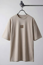 Erkek Free Life Füme Bisiklet Yaka Oversize Salas T-Shirt
