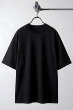 Erkek Siyah Basic Düz Baskısız Oversize Salas Boyfriend T-Shirt