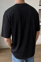 Erkek Siyah Optimistic Oversize Salas Boyfriend T-Shirt