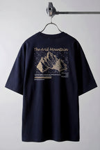 Kadın Arid Mountain Lacivert Oversize Salas T-Shirt