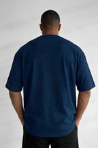 Erkek Lacivert Spectacular Oversize Salas T-Shirt