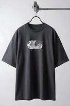 Erkek Füme Earth Oversize Fit Bol Geniş Kalıp Salaş Kesim T-shirt