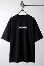 Erkek Siyah Different Oversize Fit Bol Geniş Kalıp Salaş Kesim T-shirt