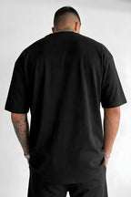 Erkek Siyah Optimistic Oversize Salas Boyfriend T-Shirt