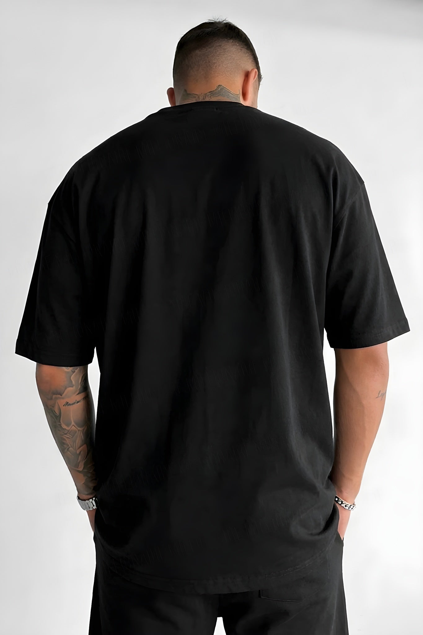 Erkek Siyah Optimistic Oversize Salas Boyfriend T-Shirt