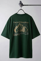 Erkek Arid Mountain Yeşil Oversize Salas Boyfriend T-Shirt