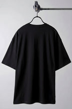 Erkek Siyah Black Rose Oversize Fit Bol Geniş Kalıp Salaş Kesim T-shirt