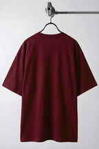 Erkek Bordo Spectacular Oversize Salas T-Shirt