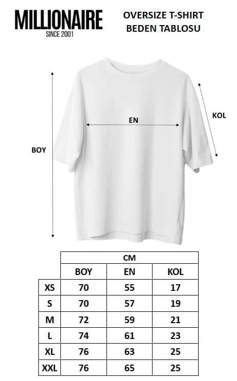 Erkek Açık Yeşil Geyik Baskılı Oversize Fit Bol Geniş Kalıp Salaş Kesim T-shirt