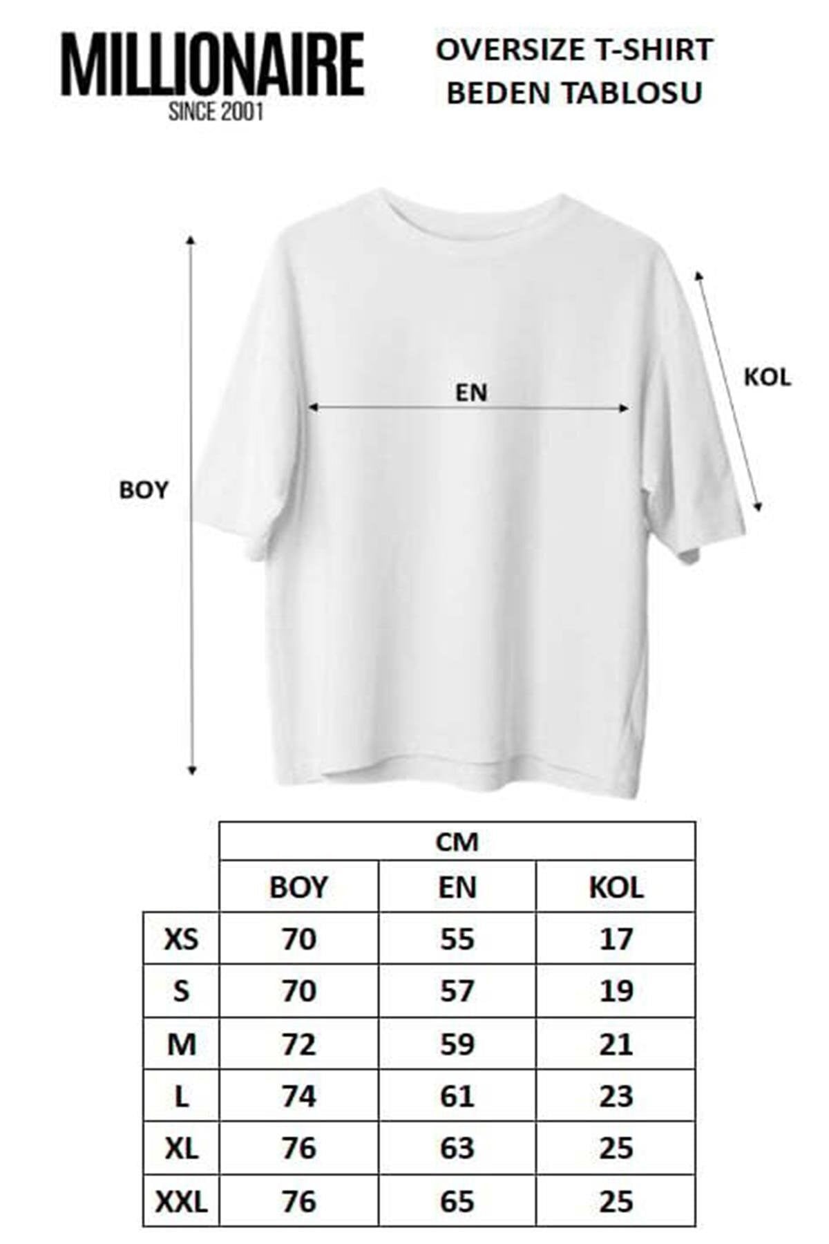 Kadın Turkuaz Basic Düz Baskısız Oversize Salas T-shirt