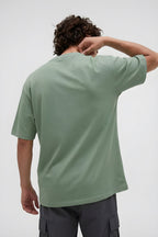 Erkek Spectacular Açık Yeşil Oversize Salas Boyfriend T-Shirt